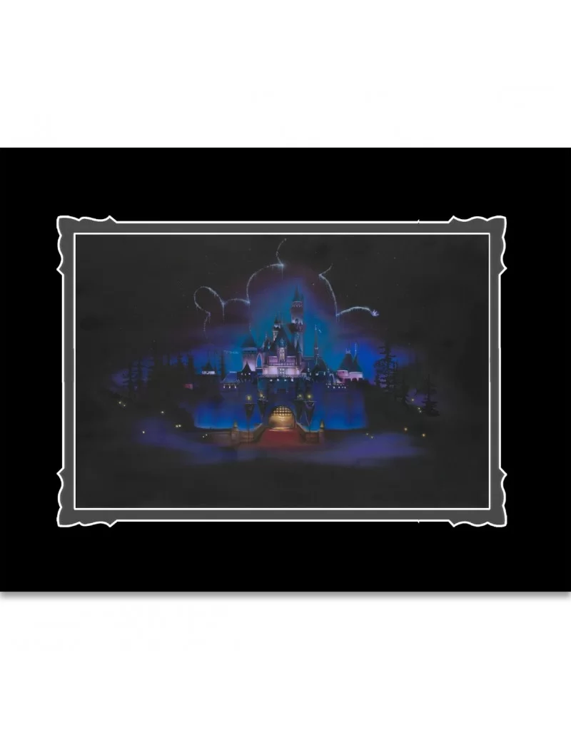 Disneyland ''While Everyone Sleeps'' Deluxe Print by Noah $15.98 COLLECTIBLES