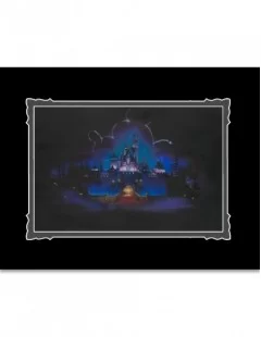 Disneyland ''While Everyone Sleeps'' Deluxe Print by Noah $15.98 COLLECTIBLES