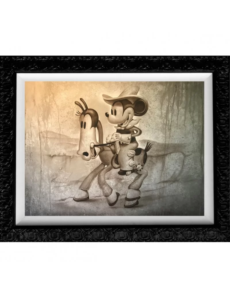 Mickey Mouse ''There's a New Sheriff in Town'' Giclée by Noah $124.80 HOME DECOR