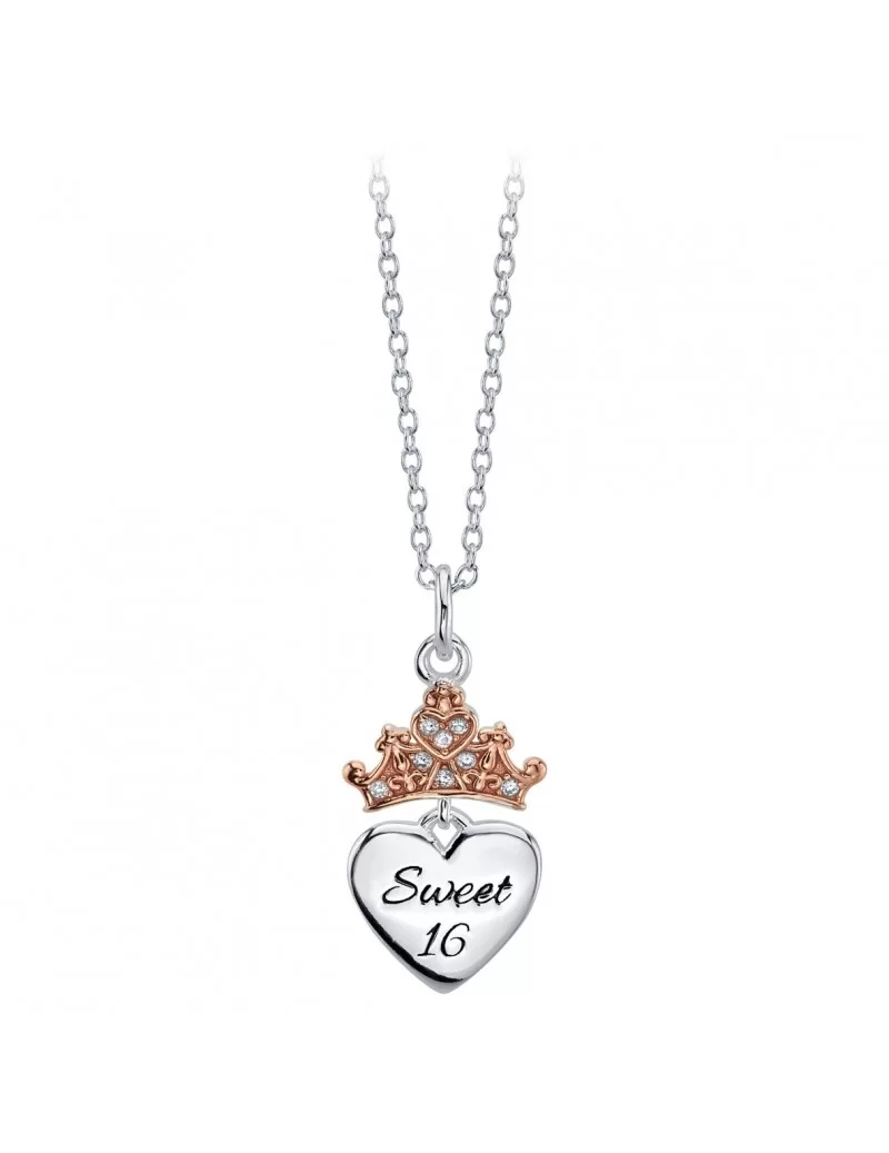 Disney Princess ''Sweet 16'' Necklace $15.36 ADULTS