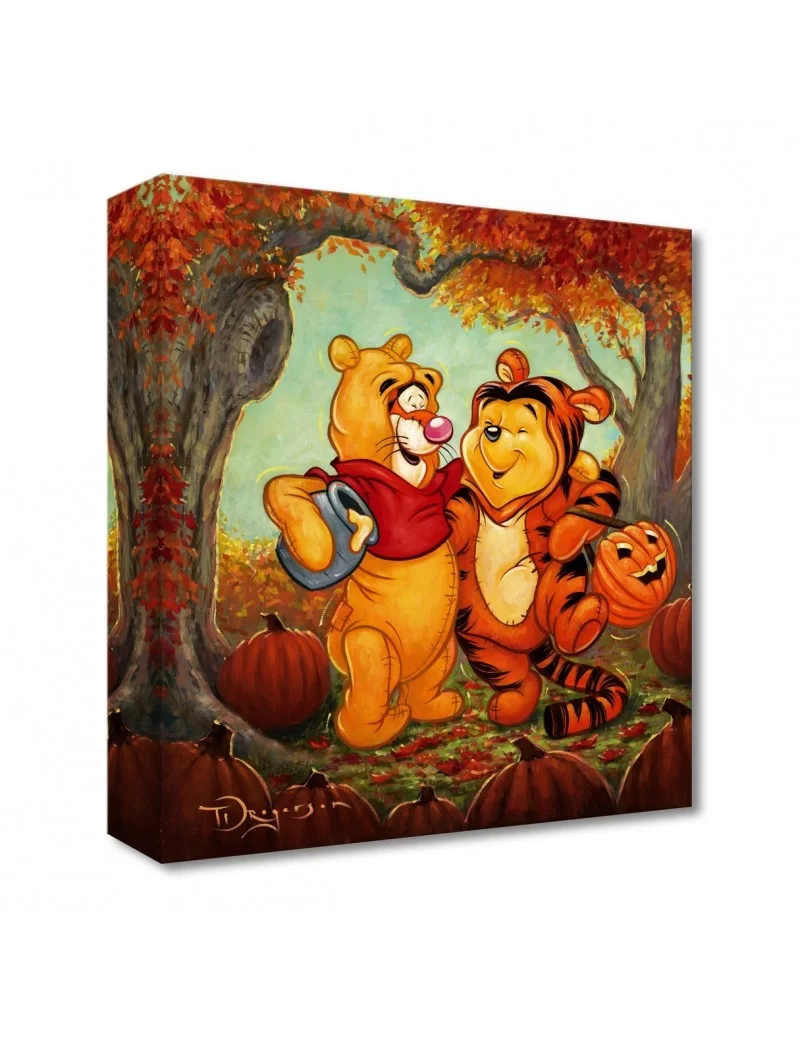 Winnie the Pooh and Tigger ''Friendship Masquerade'' Art by Tim Rogerson – Limited Edition $58.80 HOME DECOR