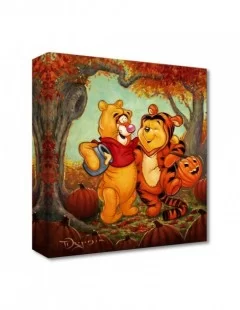 Winnie the Pooh and Tigger ''Friendship Masquerade'' Art by Tim Rogerson – Limited Edition $58.80 HOME DECOR