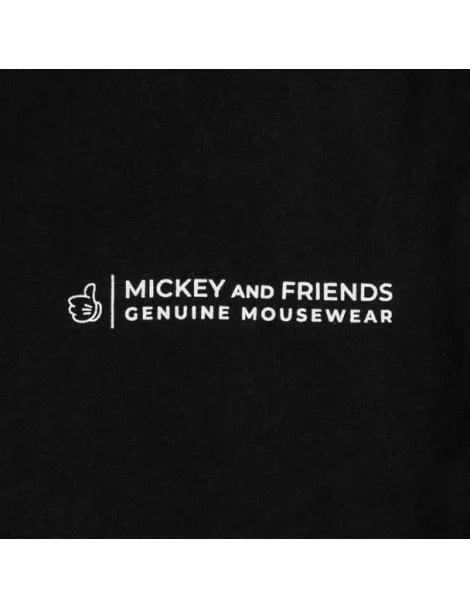 Mickey Mouse Genuine Mousewear T-Shirt for Adults – Black $10.36 UNISEX