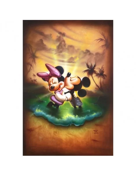 Mickey and Minnie Mouse ''Life With You Is a Dream'' Limited Edition Giclée by Noah $67.20 COLLECTIBLES