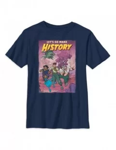 Strange World ''Let's Go Make History'' T-Shirt for Kids $6.88 UNISEX