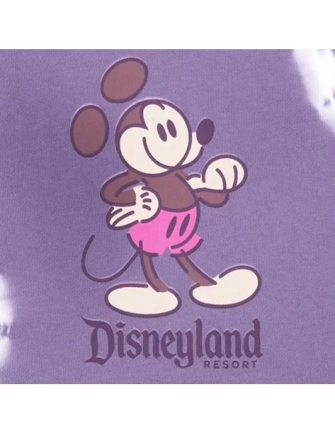 Mickey Mouse Genuine Mousewear Tie-Dye Sweatshirt for Women – Disneyland $14.78 WOMEN