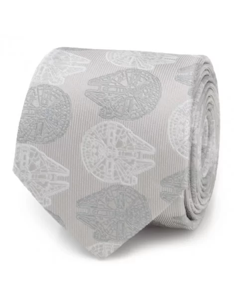 Millennium Falcon Gray Silk Tie for Adults – Star Wars $17.41 ADULTS