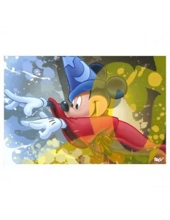 ''Mickey Sorcerer'' Giclee on Canvas by ARCY – Limited Edition $38.40 COLLECTIBLES