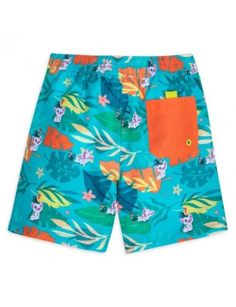 Pua and Hei Hei Swim Trunks for Kids – Moana $9.60 BOYS