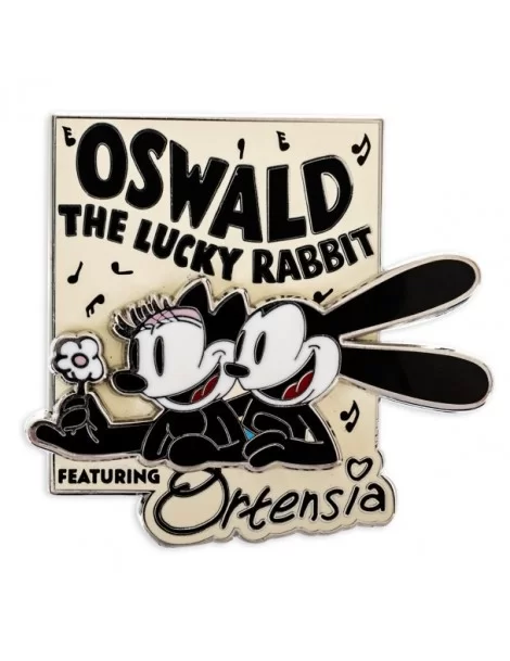 Oswald the Lucky Rabbit and Ortensia Pin – Disney100 – Limited Release $4.60 COLLECTIBLES