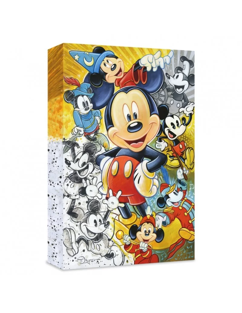 ''90 Years of Mickey Mouse'' Giclée on Canvas by Tim Rogerson – Limited Edition $56.40 HOME DECOR