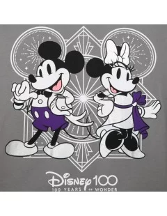 Mickey and Minnie Mouse Disney100 Long Sleeve T-Shirt for Adults $16.92 MEN