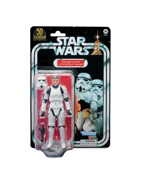 George Lucas (Stormtrooper Disguise) Action Figure – Star Wars: The Black Series by Hasbro – Lucasfilm 50th Anniversary $7.20...