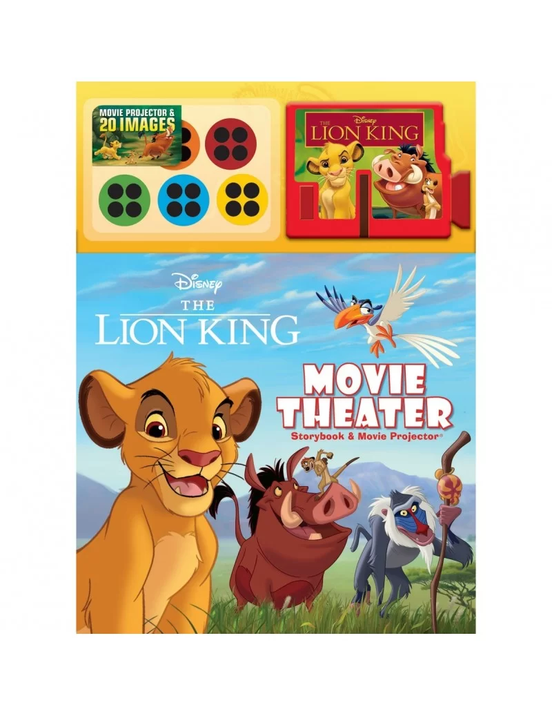 The Lion King Movie Theater Storybook and Movie Projector $6.54 BOOKS
