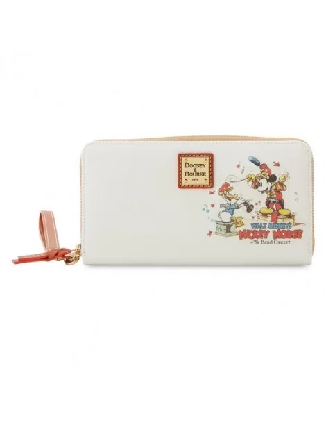 Mickey Mouse The Band Concert Dooney & Bourke Wristlet Wallet $55.10 ADULTS