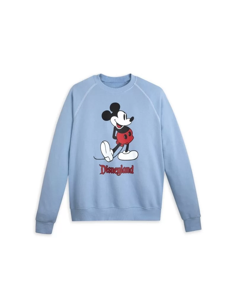 Mickey Mouse Classic Sweatshirt for Adults – Disneyland – Blue $13.64 MEN