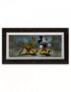 Mickey Mouse and Pluto ''Man's Best Friend'' Limited Edition Giclée by Noah $101.40 COLLECTIBLES