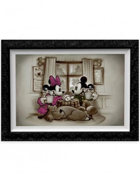 Mickey and Minnie Mouse ''Home is Where Life Makes Up Its Mind'' Special Limited Edition Giclée by Noah $864.00 HOME DECOR