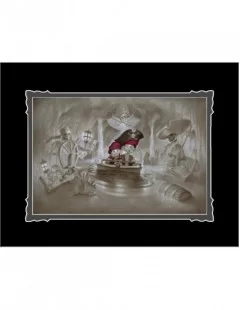 Pirates of the Caribbean ''Thar' Be Pirates in These Parts'' Deluxe Print by Noah $15.98 COLLECTIBLES