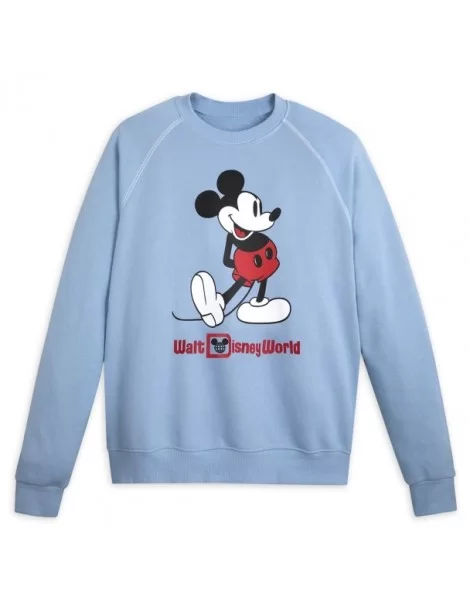 Mickey Mouse Classic Sweatshirt for Adults – Walt Disney World – Blue $19.36 MEN