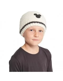 Mickey Mouse Beanie for Kids by Barefoot Dreams – Cream $8.63 KIDS