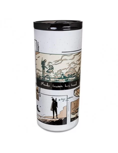 Star Wars: The Mandalorian Stainless Steel Travel Tumbler with Lid $10.75 TABLETOP
