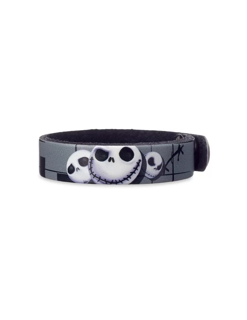 Jack Skellington Leather Bracelet – Personalizable $3.35 ADULTS