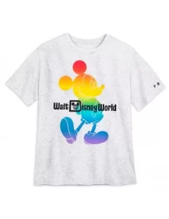 Disney Pride Collection Mickey Mouse T-Shirt for Adults – Walt Disney World $11.76 MEN