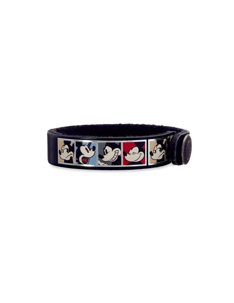 Mickey Mouse Comic Leather Bracelet – Personalizable $3.06 ADULTS