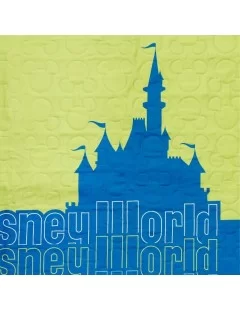 Walt Disney World Logo Quilted Throw $14.28 BED & BATH