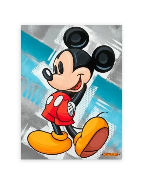 Mickey Mouse ''Ahh Geez Mickey'' Giclée by Trevor Carlton – Limited Edition $44.40 COLLECTIBLES
