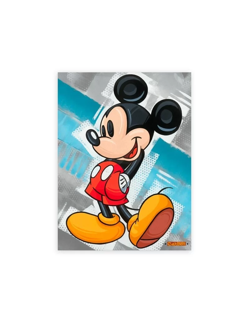 Mickey Mouse ''Ahh Geez Mickey'' Giclée by Trevor Carlton – Limited Edition $44.40 COLLECTIBLES