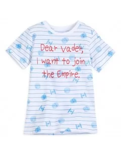 Darth Vader Striped T-Shirt for Kids – Star Wars $3.32 UNISEX