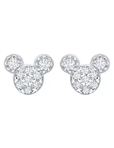 Mickey Mouse Icon Stud Earrings for Kids by CRISLU $24.00 KIDS