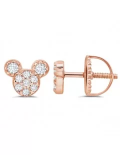 Mickey Mouse Icon Stud Earrings for Kids by CRISLU $24.00 KIDS
