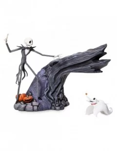Jack Skellington with Levitating Zero Figure by Grand Jester Studios – The Nightmare Before Christmas $59.28 COLLECTIBLES