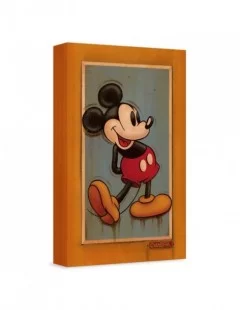 ''Vintage Mickey'' Giclée on Canvas by Trevor Carlton – Limited Edition $50.40 HOME DECOR