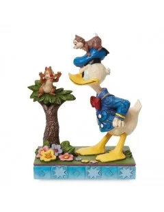 Donald Duck with Chip 'n Dale Figure by Jim Shore $22.88 COLLECTIBLES