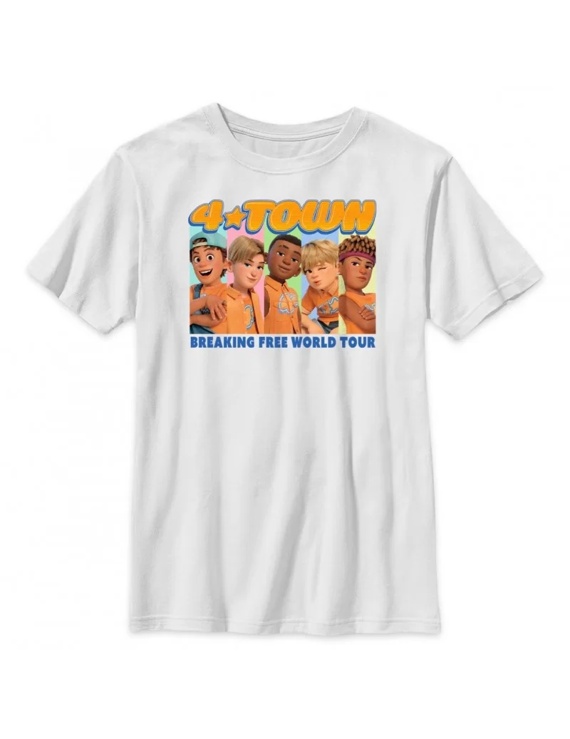 4★Town ''Breaking Free World Tour'' T-Shirt for Kids – Turning Red $4.96 UNISEX