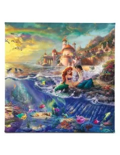 The Little Mermaid Gallery Wrapped Canvas by Thomas Kinkade $42.24 COLLECTIBLES