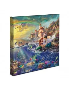 The Little Mermaid Gallery Wrapped Canvas by Thomas Kinkade $42.24 COLLECTIBLES