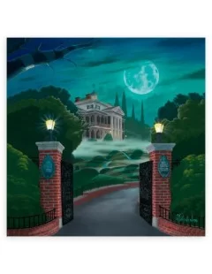 ''Welcome to The Haunted Mansion'' Giclée by Michael Provenza – Limited Edition $38.40 COLLECTIBLES