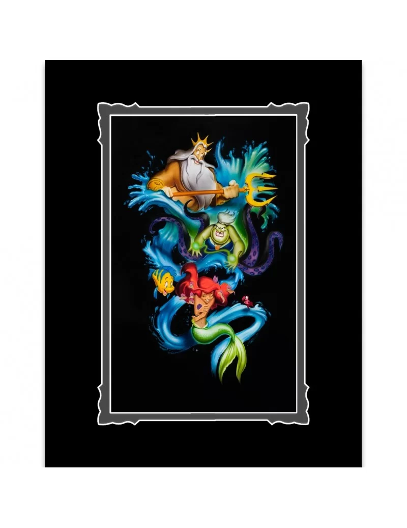 The Little Mermaid ''Ariel's Innocence'' Deluxe Print by Noah $16.38 COLLECTIBLES