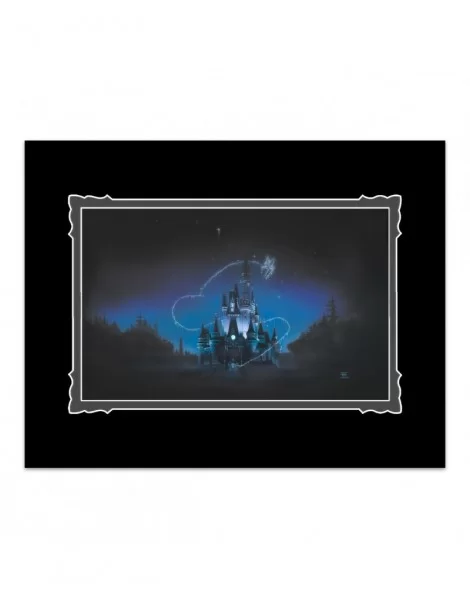 Cinderella Castle ''40 Magical Years'' Deluxe Print by Noah $9.59 COLLECTIBLES