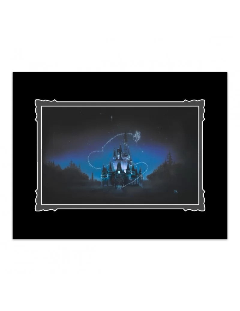 Cinderella Castle ''40 Magical Years'' Deluxe Print by Noah $9.59 COLLECTIBLES