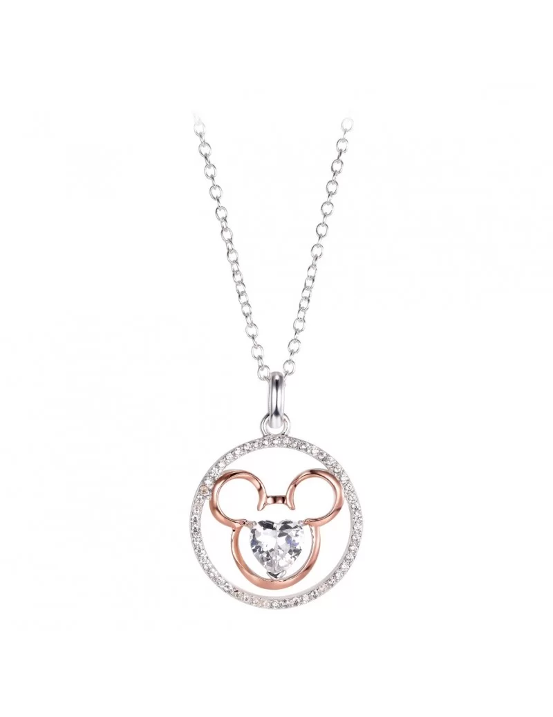 Mickey Mouse Icon Heart Necklace $9.52 KIDS