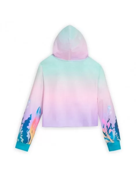 Ariel Semi-Cropped Pullover Hoodie for Kids – The Little Mermaid $15.68 GIRLS