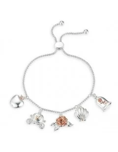 Disney Princess Icons Bolo Charm Bracelet $16.20 ADULTS