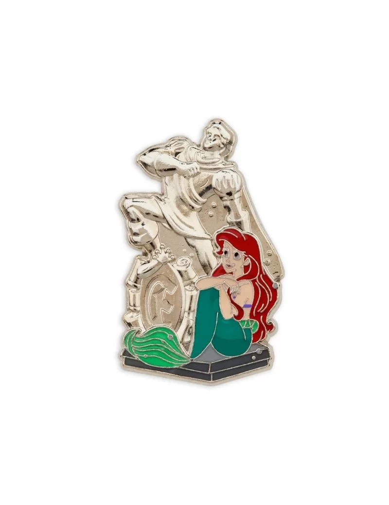 Ariel and Prince Eric Statue Pin – The Little Mermaid $5.04 COLLECTIBLES