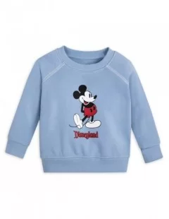 Mickey Mouse Classic Sweatshirt for Baby – Disneyland – Blue $7.99 BOYS